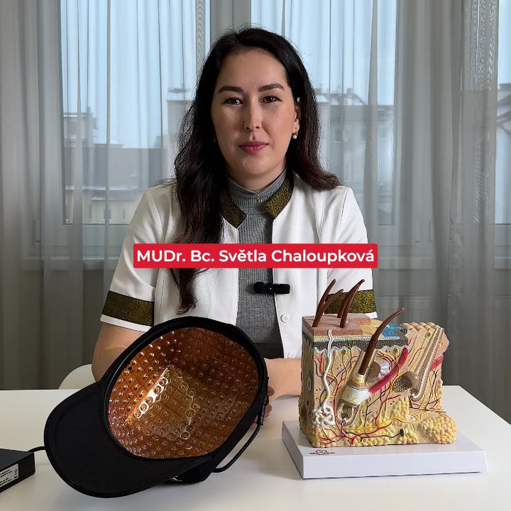 BOOSTETIX PRIME – Laserová čepice pro podporu růstu vlasů